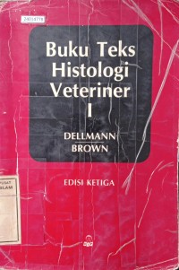 Image of Buku teks histologi veteriner I