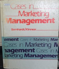 Image of Cases in marketing management