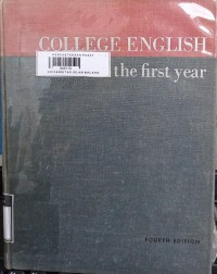 Image of College English: the first year