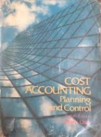 Image of Cost accounting: planning and control