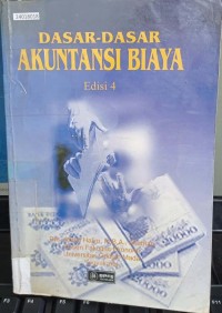 Image of Dasar-dasar akuntansi biaya
