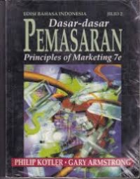 Image of Dasar-dasar pemasaran (jilid 2)