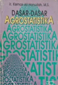 Image of Dasr-dasar agrostatistika