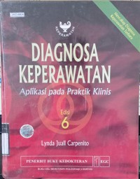 Image of Diagnosa keperawatan: aplikasi pada praktik klinis