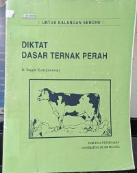 Image of Diktat dasar ternak perah