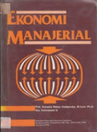 Image of Ekonomi manajerial