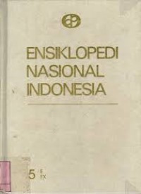Image of Ensiklopedi Nasional Indonesia jilid 5 E FX