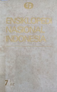 Image of Ensiklopedi Nasional Indonesia jilid 7 I-JUZ