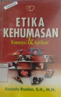 Image of Etika kehumasan : konsepsi & aplikasi