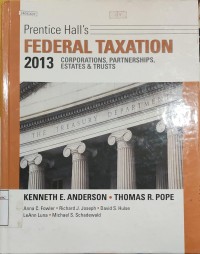 Image of Federal Taxation 2013: corporations, partnership, estates & trusts