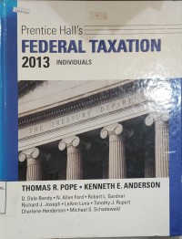 Image of Federal Taxation 2013: individuals