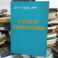 Image of Filsafat administrasi