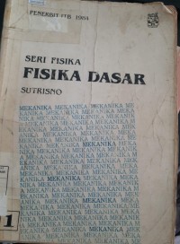 Image of Fisika dasar mekanika