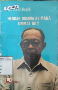 Image of Hendak dibawa ke mana ummat ini?