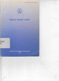 Image of Hikayat negeri Johor