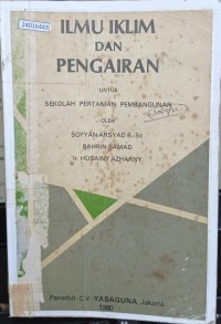 Image of Ilmu iklim dan pengairan