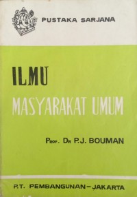 Image of Ilmu masyarakat umum