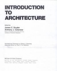 Image of Introduction to architecture