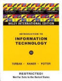 Image of Introduction to information technology