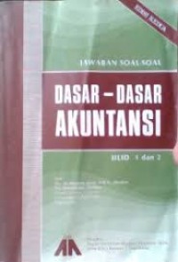 Image of Jawaban soal-soal dasar-dasar akuntansi (jilid 1 dan 2)