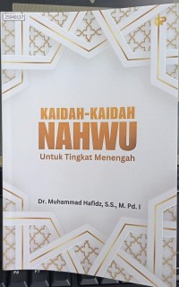 Image of Kaidah-kaidah nahwu: untuk tingkat menengah