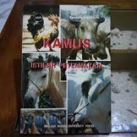 Image of Kamus istilah peternakan