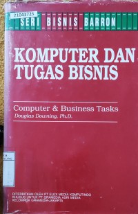 Image of Komputer dan tugas bisnis
