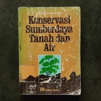 Image of Konservasi sumberdaya tanah dan air