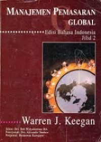 Image of Manajemen pemasaran global (jilid 2)