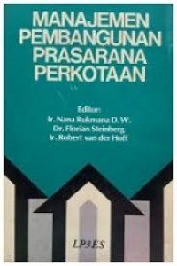 Image of Manajemen pembangunan prasarana perkotaan