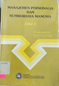 Image of Manajemen personalia dan sumber daya manusia