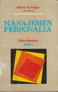 Image of Manajemen personalia (jilid 2)