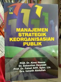 Image of Manajemen strategik keorganisasian publik