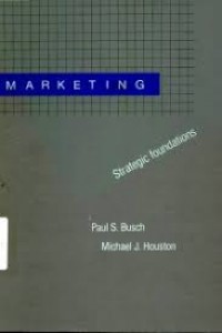 Image of Marketing: strategic foundation