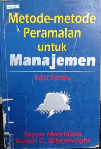 Image of Metode-metode peramalan untuk manajemen