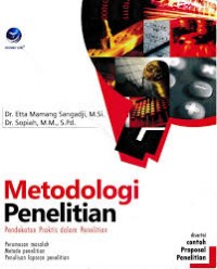 Image of Metodologi penelitian: pendekatan praktis dalam penelitian