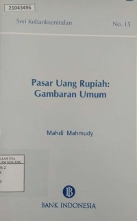 Image of Pasar uang rupiah: gambaran umum