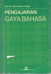Image of Pengajaran gaya bahasa