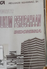 Image of Pengantar hukum perusahaan Indonesia