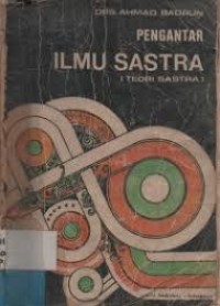 Image of Pengantar ilmu sastra (teori sastra)