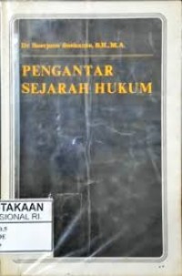Image of Pengantar sejarah hukum