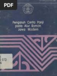 Image of Pengaruh cerita panji pada alur roman Jawa modern