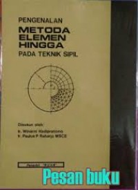 Image of Pengenalan metoda elemen hingga pada teknik sipil