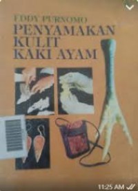 Image of Penyamakan kulit kaki ayam