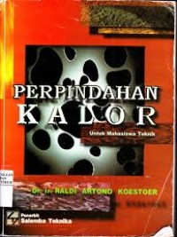 Image of Perpindahan kalor untuk mahasiswa teknik