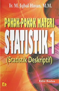Image of Pokok-pokok materi statistik 1 (statistik deskriptif)