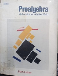 Image of Prealgebra (mathematics for a variable world)