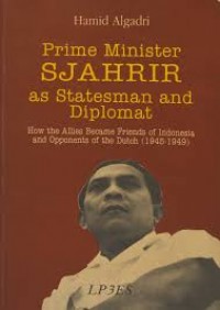 Image of Prime minister Sjahrir as statesman and diplomat