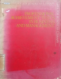 Image of Professional achievement tests in business and management