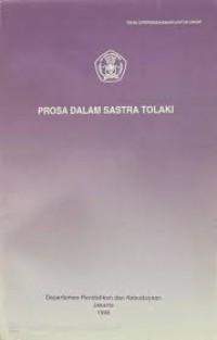 Image of Prosa dalam sastra Tolaki